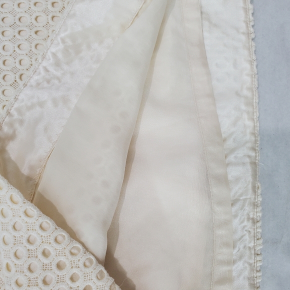 Vintage Lilly Pulitzer Sophia Dress Crochet Eyelet Silk Cotton Retro 50's Style - Picture 5 of 9